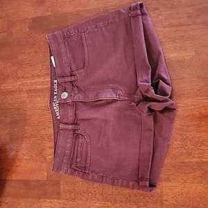 American Eagle high rise shorts